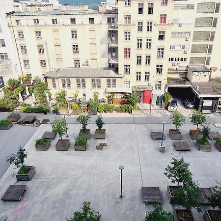شقة Little Plaza Duplex ليوبليانا المظهر الخارجي الصورة