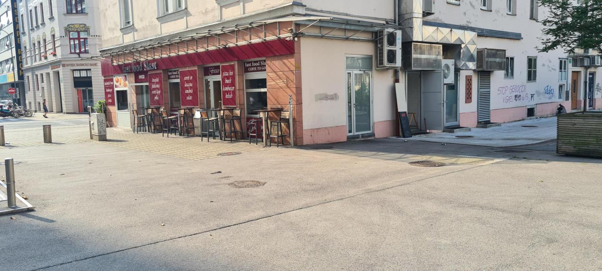 شقة Little Plaza Duplex ليوبليانا المظهر الخارجي الصورة