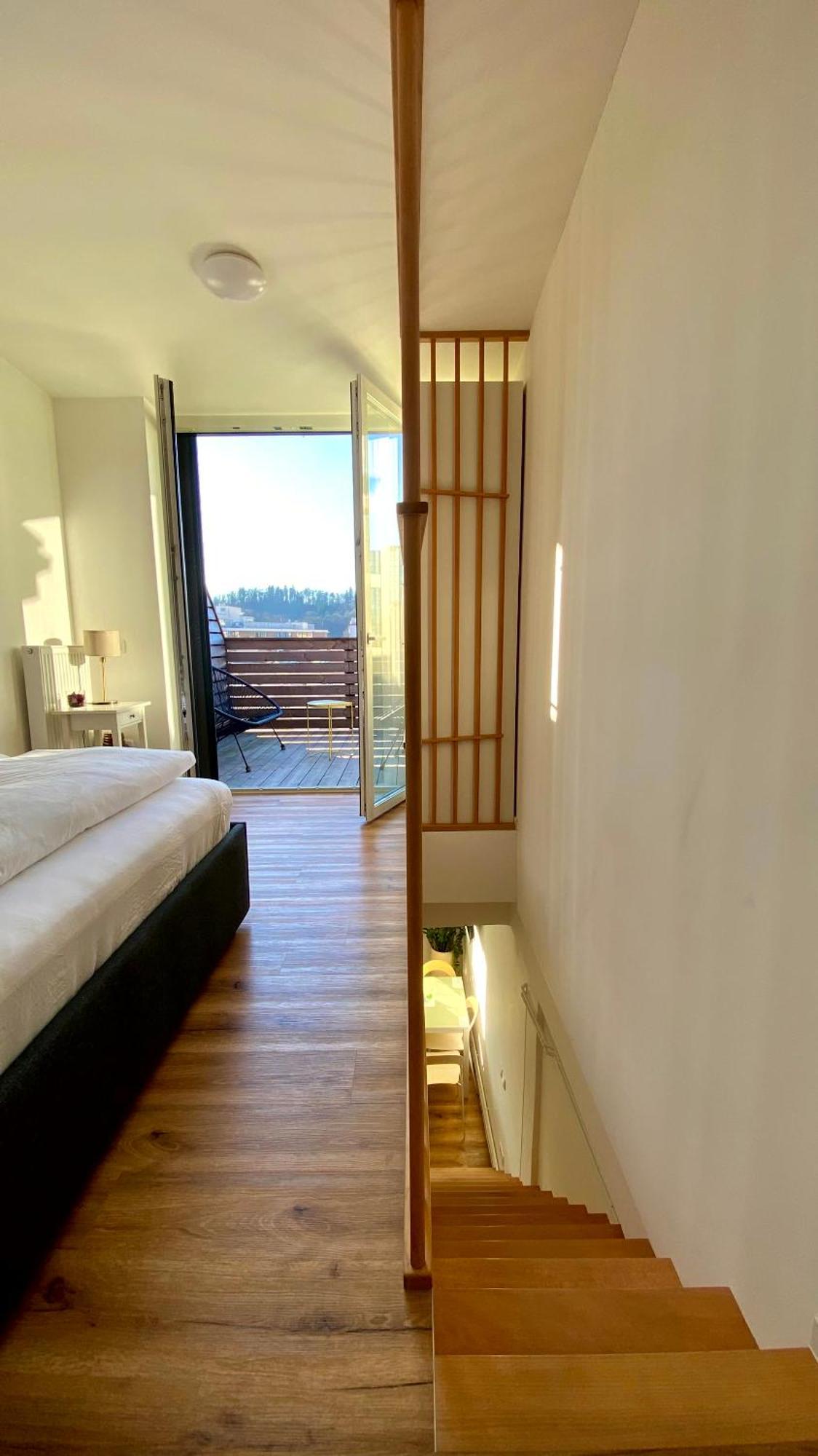 شقة Little Plaza Duplex ليوبليانا المظهر الخارجي الصورة
